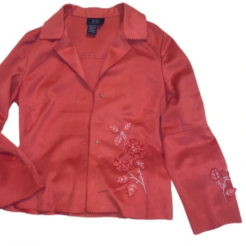 BCBG Red Soft Blazer - Picture 6 of 16